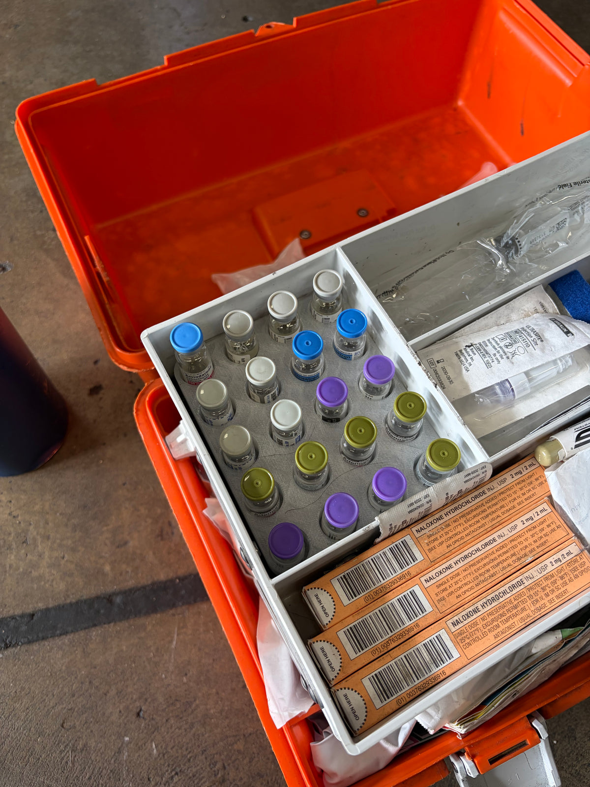First Responder Vial & Medication Organizer